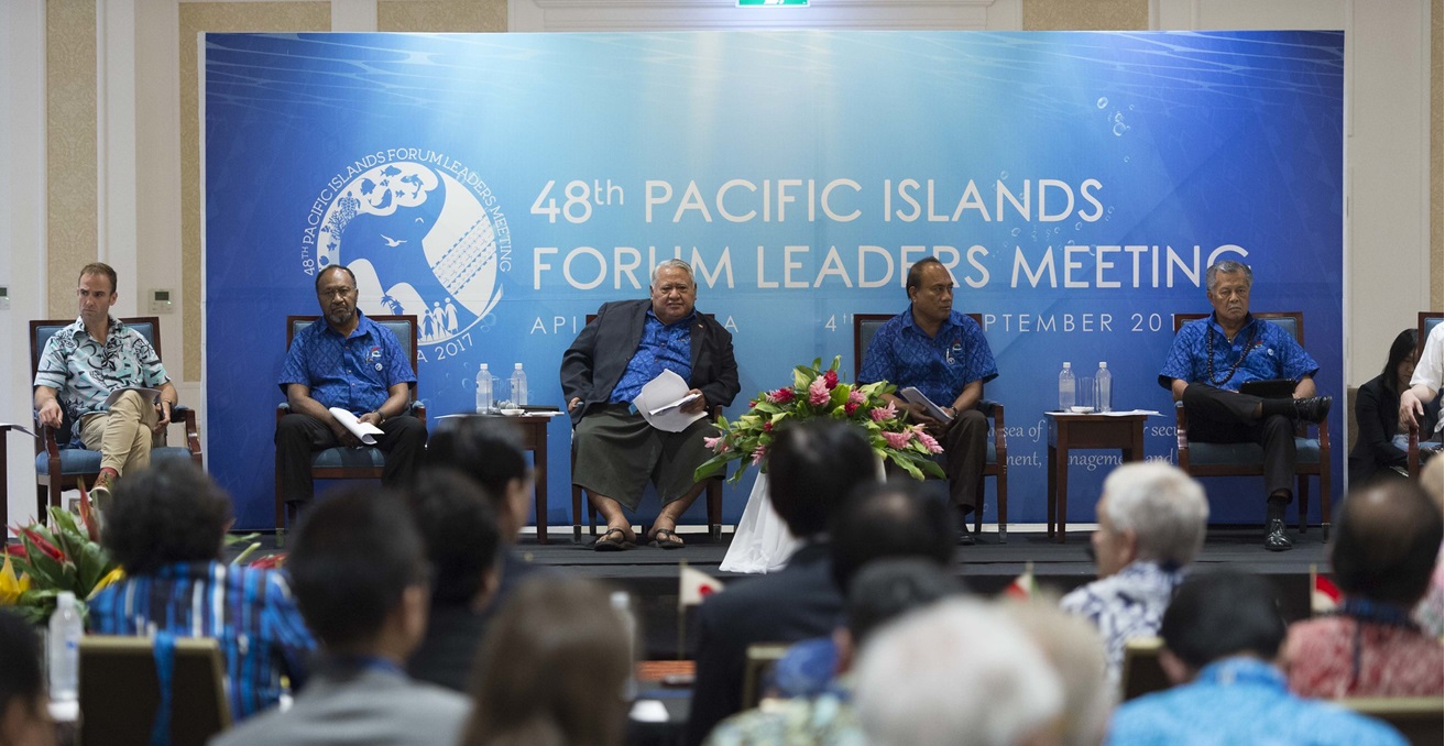 Pacific Islands Forum Leaders Meeting, 2017. Source: US Embassy / https://t.ly/Y7HMn